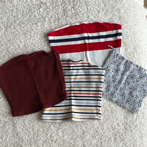 4x tube tops🧡 - Picture 1 of 1